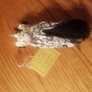 Tassle Dress Holiday Ornament by Isabelle de Borchgrare for Marshall Field's